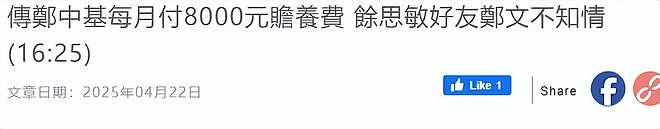 曝郑中基月付八千抚养费,不够养子女被余思敏拒绝,女方好友回应(组图) - 4
