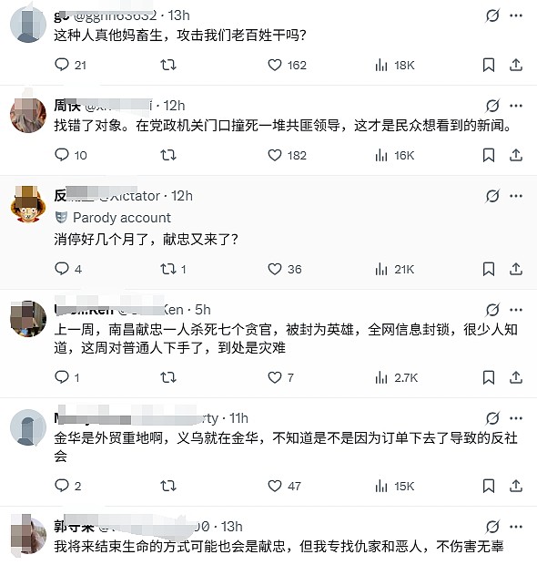惨不忍睹!网传浙江小学门口汽车冲撞人群,现场尖叫声不断,满地是血(视频/组图) - 8