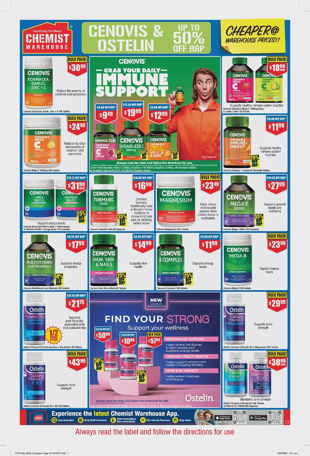 大量半价那种！【Chemist Warehouse】药店4月24日至5月11日优惠目录（组图） - 11