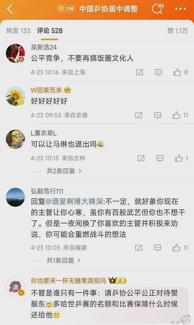 尴尬！刘国梁辞职，全网一片叫好，评论区像庆祝过年（组图） - 7