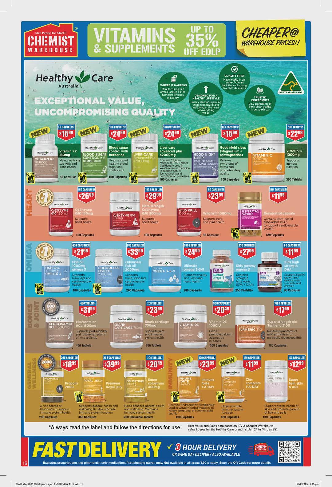 大量半价那种！【Chemist Warehouse】药店4月24日至5月11日优惠目录（组图） - 14