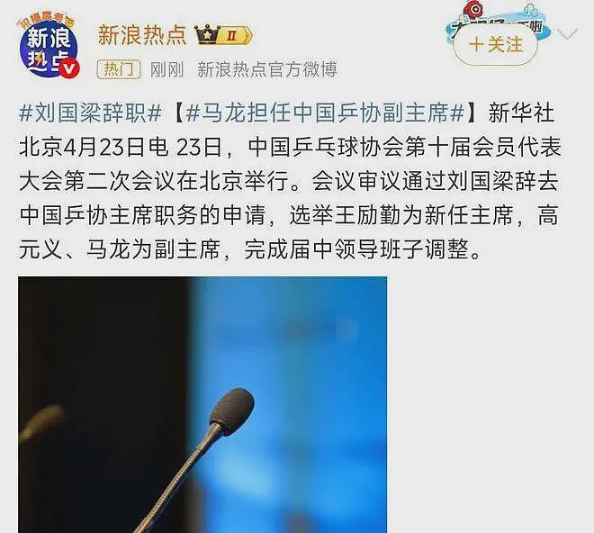 尴尬！刘国梁辞职，全网一片叫好，评论区像庆祝过年（组图） - 2