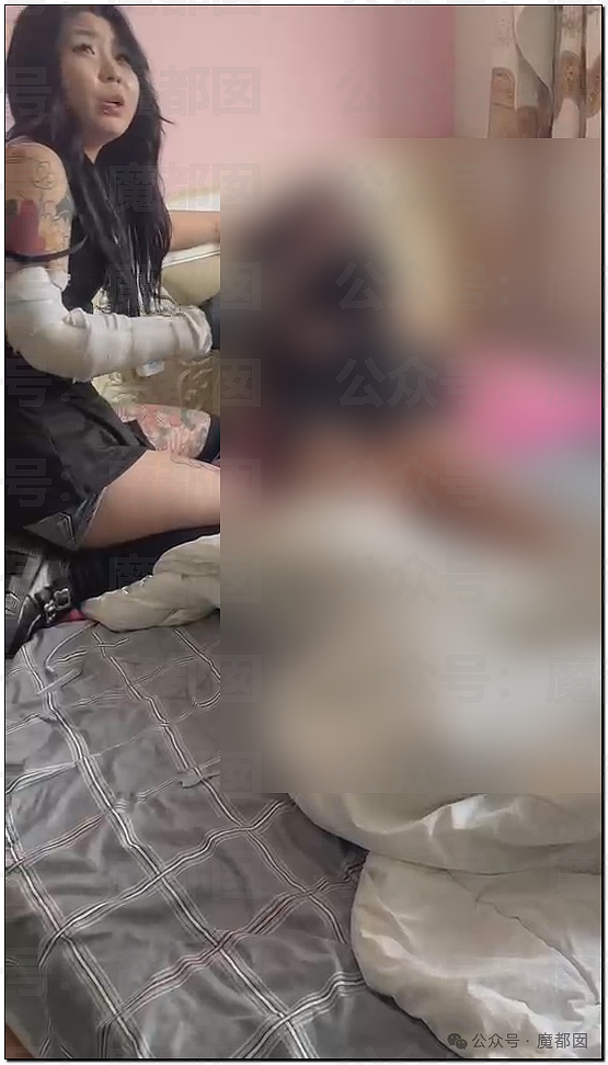 全网震怒！群殴、烟烫、扒光…网红精神小妹霸凌女生视频画面流出（组图） - 14