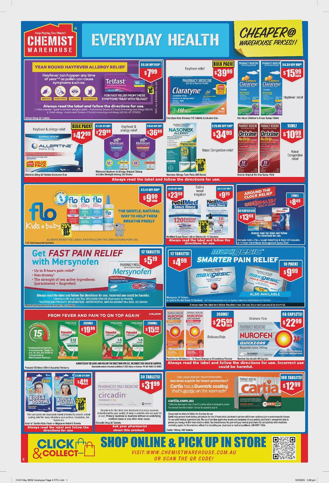 大量半价那种！【Chemist Warehouse】药店4月24日至5月11日优惠目录（组图） - 2