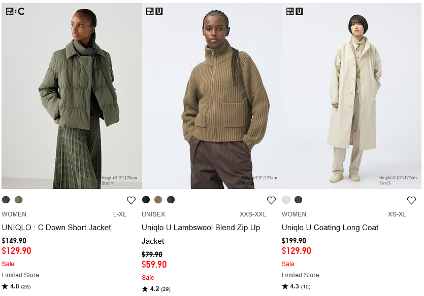 低至3折起！Uniqlo优衣库秋冬特卖开始！女式风衣、针织开衫便宜啦（组图） - 2