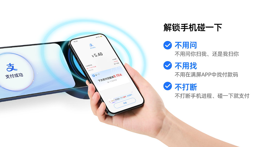 支付宝再造新入口!“碰链”对标2024“鸿蒙”?(组图) - 1