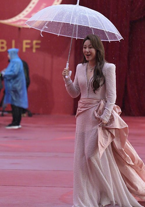 北影节红毯：金晨变样，杨紫眼妆奇怪，我却被孙俪惊艳了（组图） - 3