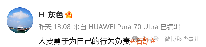 歌手石凯否认订婚、私联、出轨、PUA全占!姐姐求锤得锤重磅出击(组图) - 3