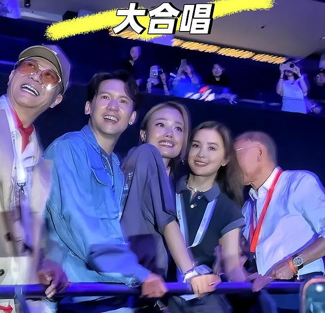 冲上热搜！谢霆锋演唱会半个娱乐圈来了，对着王菲唱定情曲，女方激动捧场（视频/组图） - 3