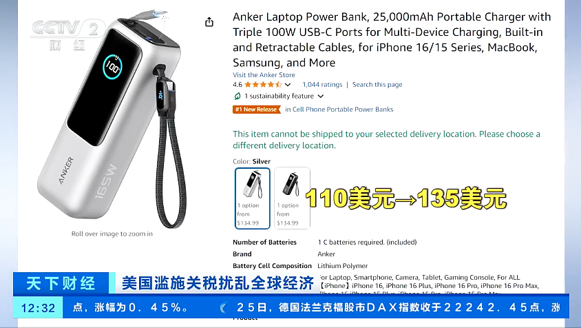 特朗普上台将满100天，金融市场给“差评”！电商平台集体涨价，关税暴涨44倍，企业主起诉政府（组图） - 2