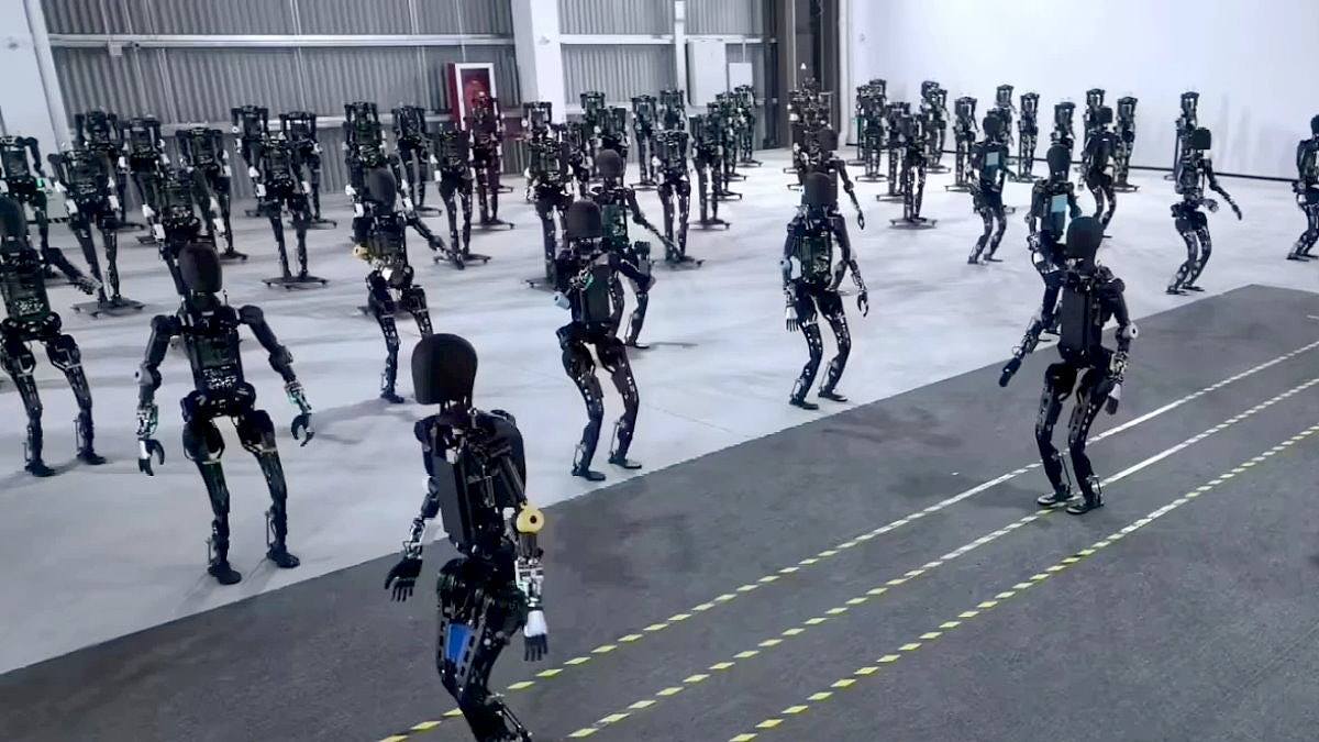 中国最大“人形机械人训练学校”揭秘,24小时狂练炒菜拖地烫衣服(组图) - 1