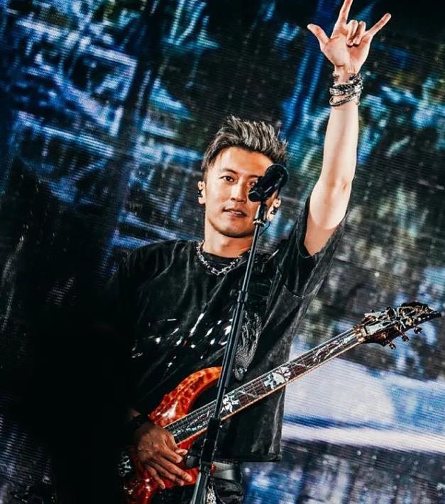 谢霆锋儿子现身演唱会,Lucas主动打招呼,兄弟俩的笑容很温馨(组图) - 1