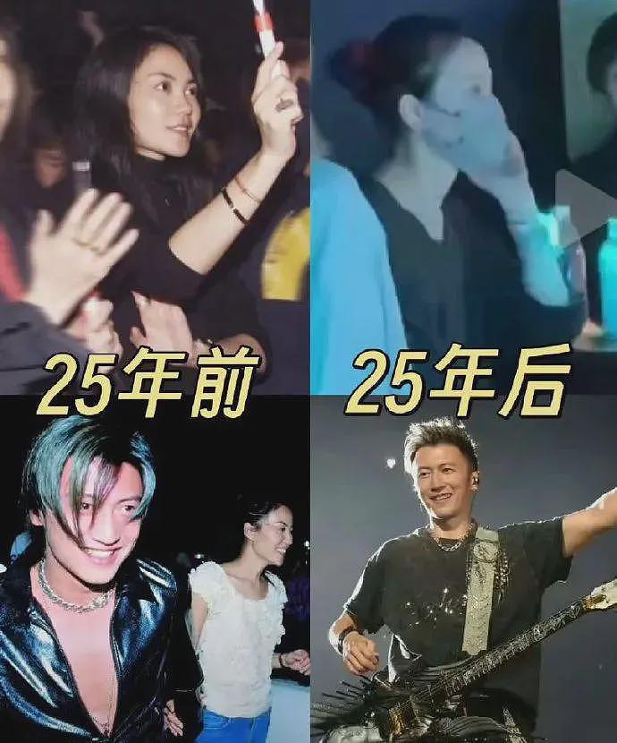 谢霆锋演唱会跟王菲太甜,惹来不满,网友:满脑子是张柏芝和孩子(组图) - 5