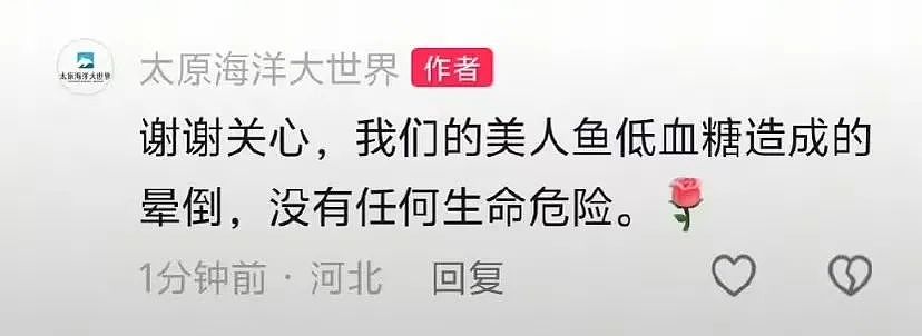 冲上热搜!“美人鱼”演员突发意外紧急送医,家属:仍在ICU!这种症状很常见,严重时可致命(组图) - 1