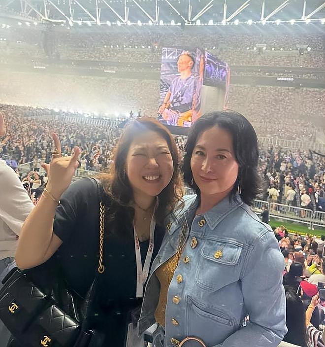 李嘉欣和许晋亨看谢霆锋演唱会，何超琼同场现身，3人全程无交流（组图） - 3