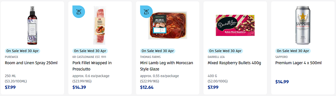 4月30日！Aldi本周三特卖品出炉！腌制羊腿/儿童绘本好价！（组图） - 2