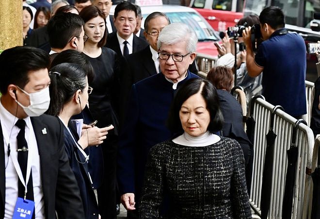 李兆基丧礼,徐子淇满脸哀伤李家诚双眼哭肿,李嘉诚长子出席(组图) - 10