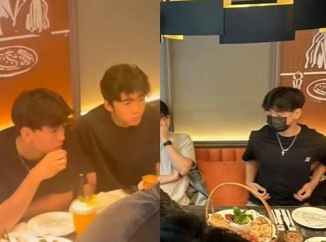 谢霆锋带儿子吃饭，父子3人首次同台互动，狄波拉也在现场（组图） - 16