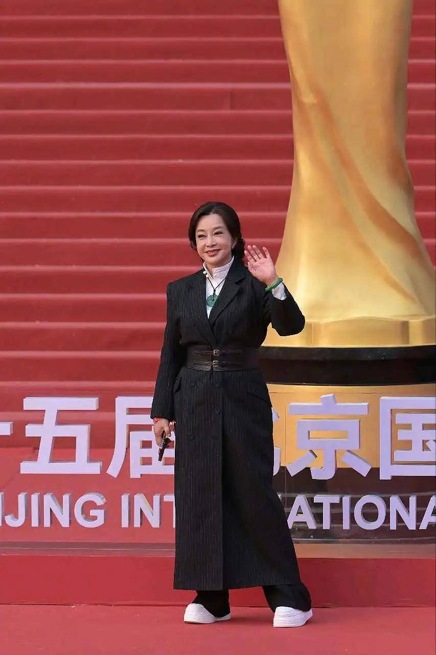北影节闭幕红毯：倪妮粉裙亮眼，林志玲仙气十足（组图） - 3