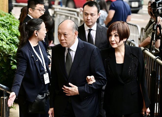 李兆基丧礼,徐子淇满脸哀伤李家诚双眼哭肿,李嘉诚长子出席(组图) - 9