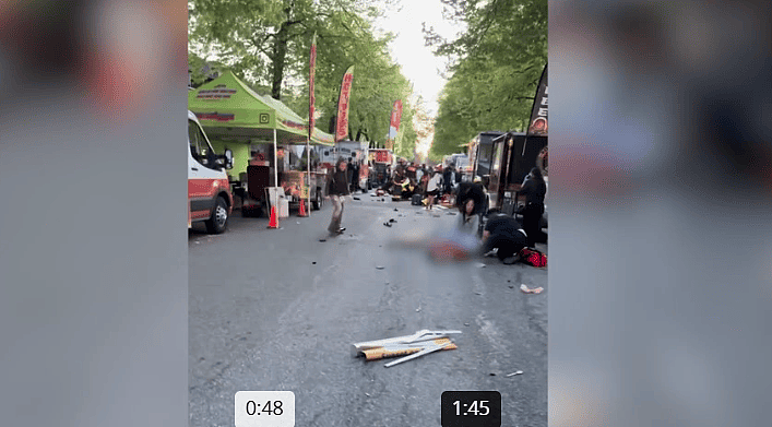 尸横遍地!加国街头开车冲撞人群嫌犯是亚裔(视频/图) - 12