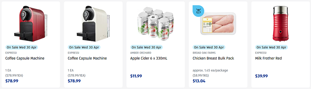 4月30日！Aldi本周三特卖品出炉！腌制羊腿/儿童绘本好价！（组图） - 4