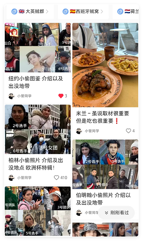 中国留子做的“欧洲小偷图鉴”爆火,网友没出过国但已认全当地小偷(组图) - 13