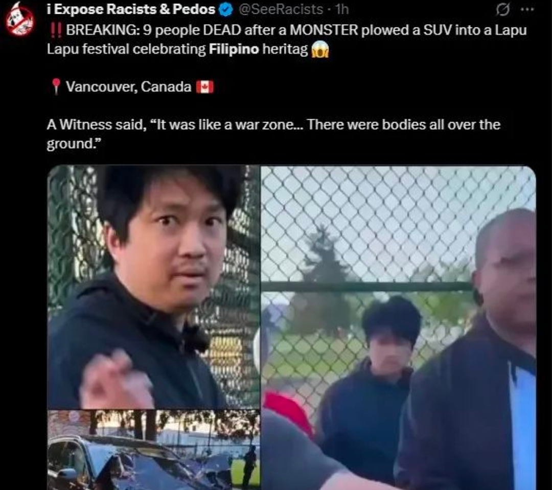 11人遇难!温哥华“恐怖事件”震惊全球!亚裔嫌犯、作案细节曝光,卡尼暂停选举行程(组图) - 3