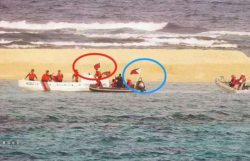 中媒：中国海警登上铁线礁，菲律宾迅速派人闯上去（组图） - 4