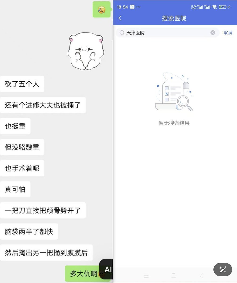 天津医院多名医护被患者砍杀!著名骨科医生骆巍不治身亡,抓捕现场视频曝光(视频/组图) - 3