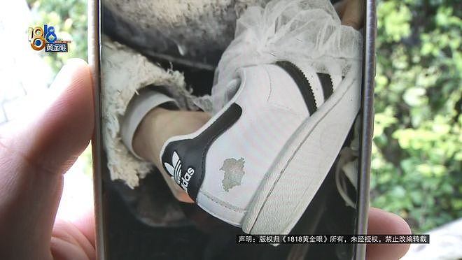 女子800多的阿迪达斯鞋被洗衣店洗坏，鞋修好更生气了（组图） - 5