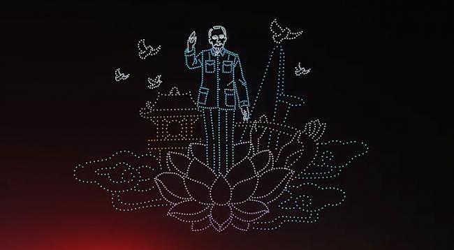 破吉尼斯纪录！中国无人机在越南打造奇观（组图） - 3