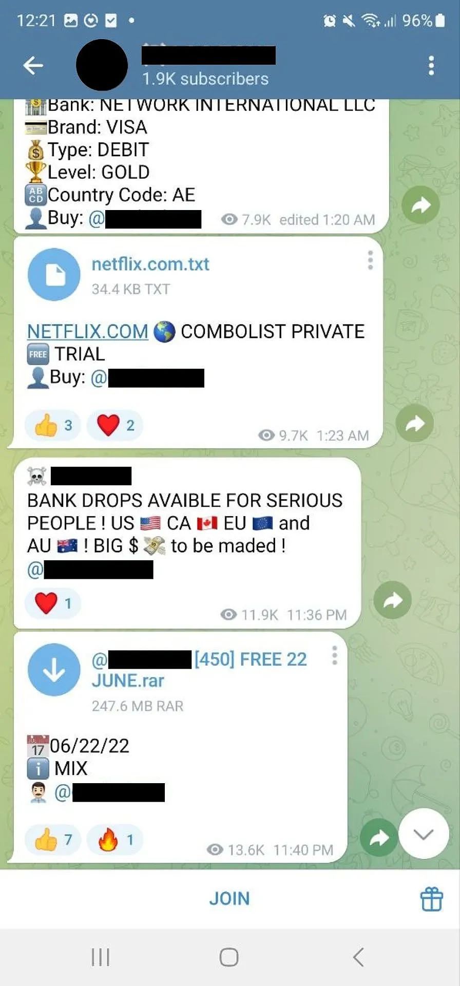 爆了!数万澳洲人的银行账户密码遭盗,暗网、Telegram免费疯传,关键两点快自查(组图) - 3