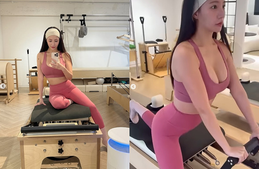 F级“巨乳蛇姬”中空运动好辣！低胸解放太养眼（组图） - 2