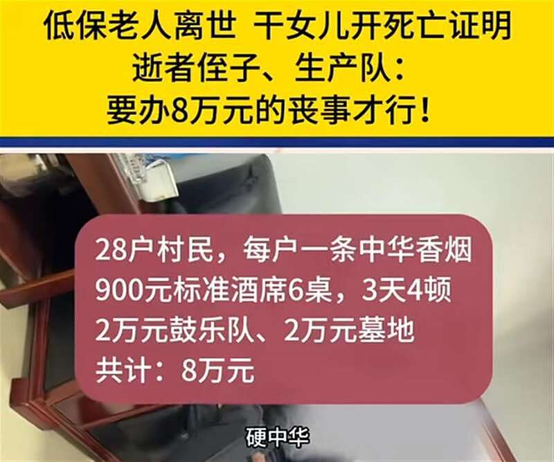 低保老人去世！竟要花8万元才能换死亡证明（组图） - 2