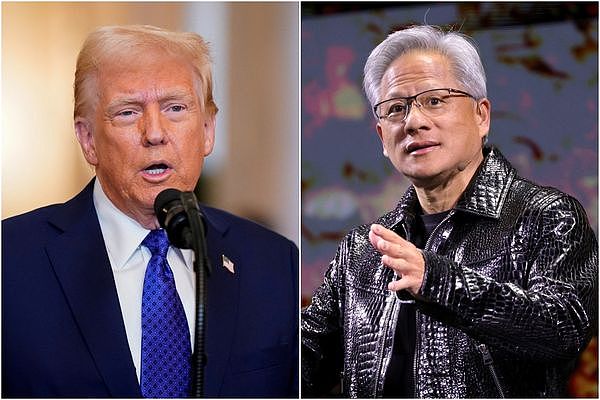 黄仁勋喊话特朗普改变AI晶片出口规则：中国已逼近（图） - 1