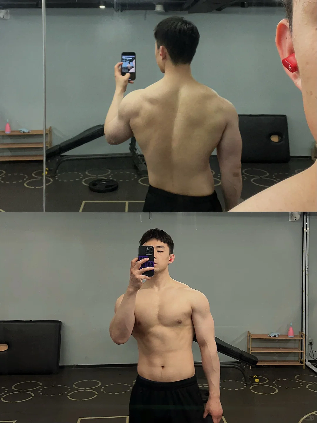 【健身】28岁上海运动博主，紧实大腿胸肌麒麟臂，这脂包肌大腿太馋人（组图） - 6