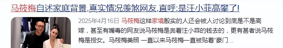 婚礼在即,马筱梅前夫突发声,汪小菲再婚遇波澜?起底风暴中心人物(组图) - 12