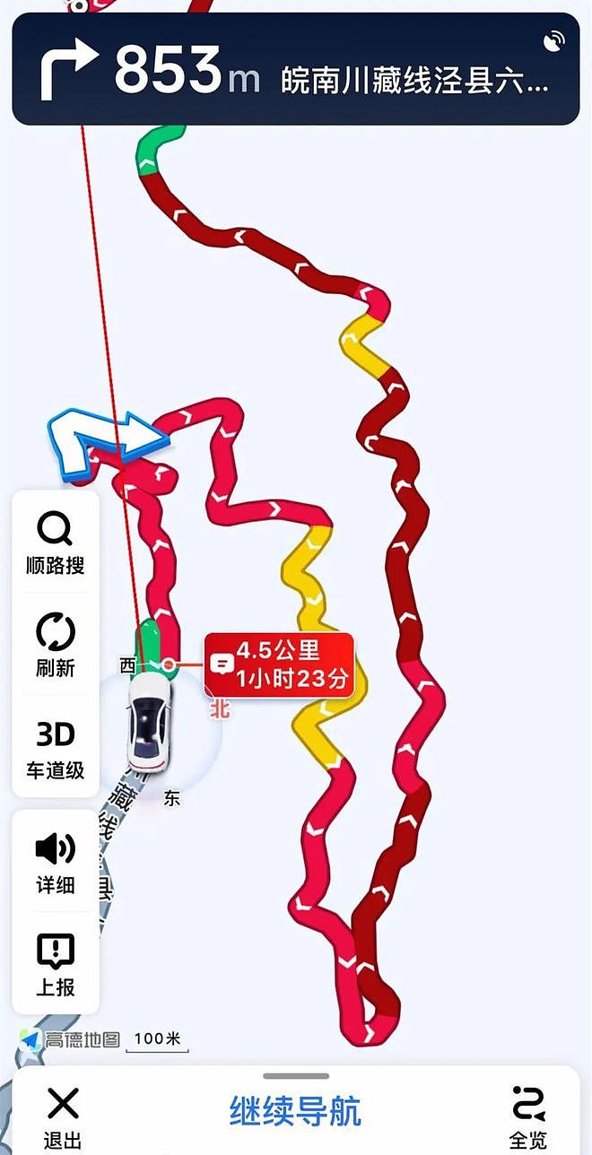 9米长林肯车开到“皖南川藏线”被指责添堵，交警：假期一般不许它上山，应是钻了空子（组图） - 2
