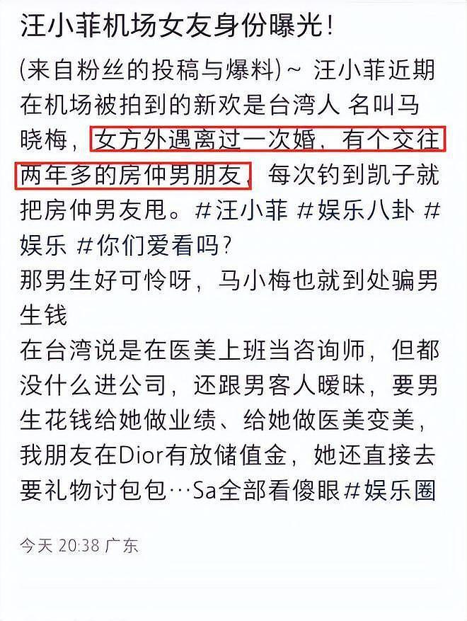 婚礼在即,马筱梅前夫突发声,汪小菲再婚遇波澜?起底风暴中心人物(组图) - 28