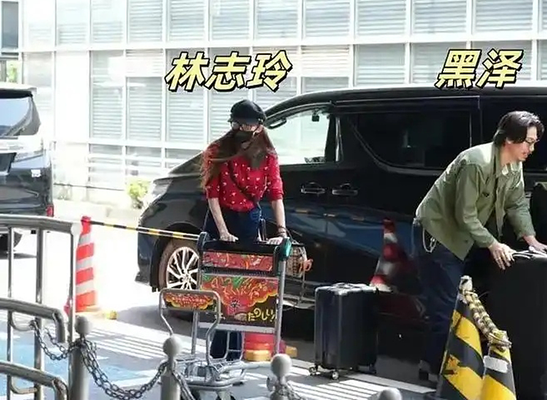 林志玲东京被偶遇，和日本老公搂腰撒狗粮，颜值差距大但感情甜蜜（组图） - 2