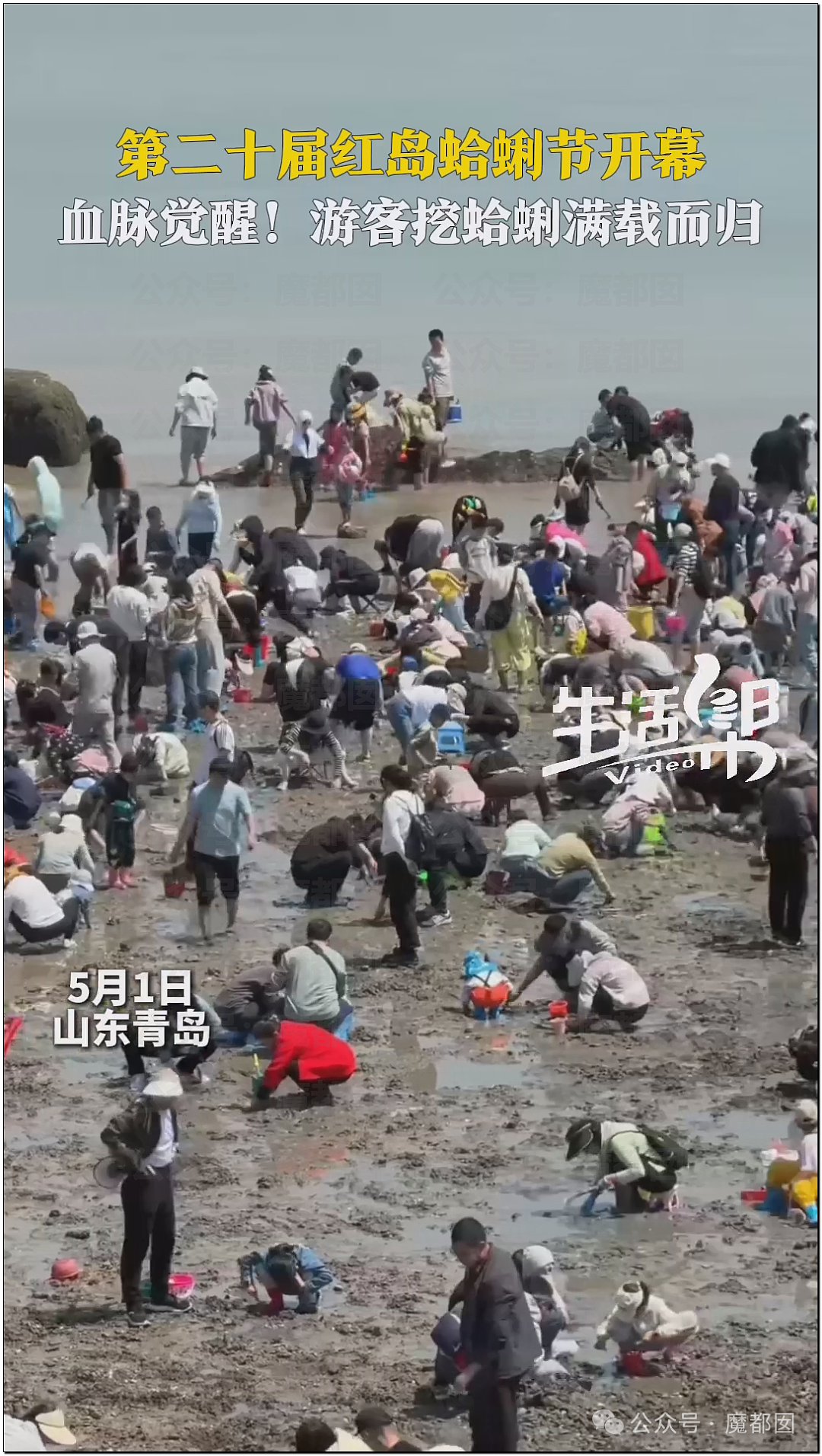 五一假期末尾更疯狂!国内景区人流量再攀高峰,心肝脾肺肾都挤出来(视频/组图) - 135