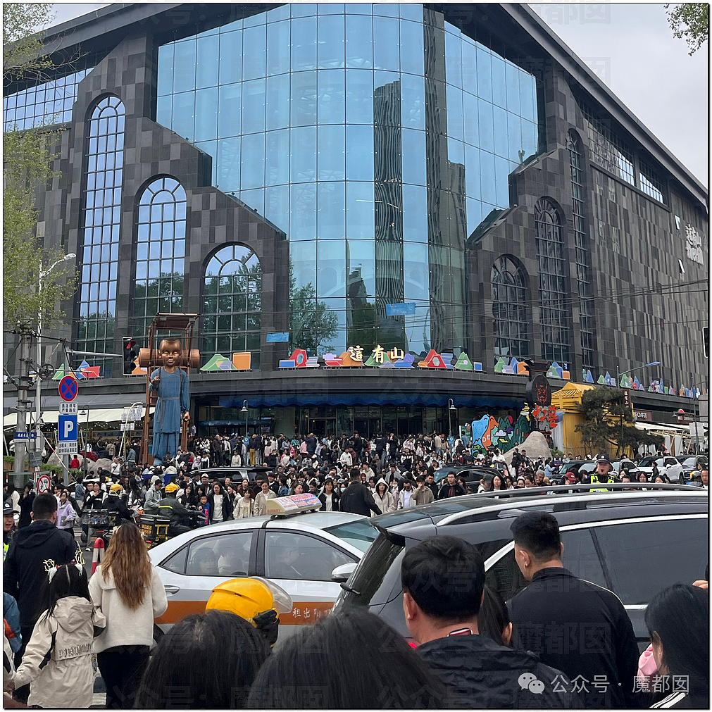 五一假期末尾更疯狂!国内景区人流量再攀高峰,心肝脾肺肾都挤出来(视频/组图) - 108