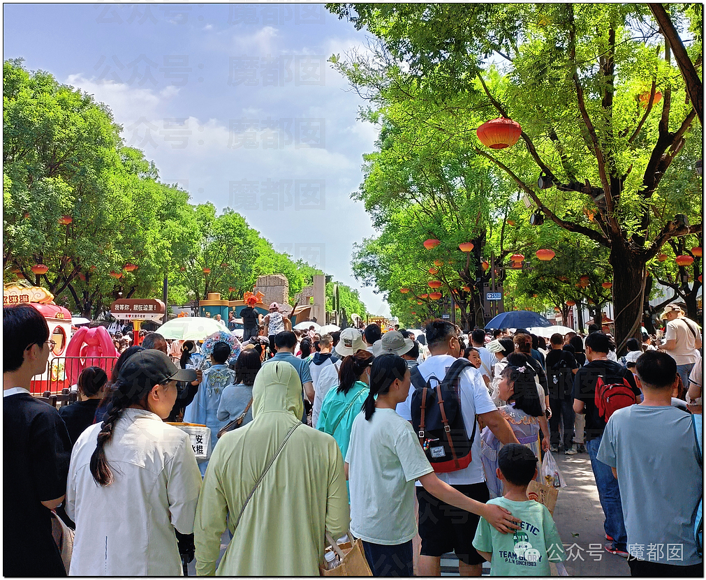 五一假期末尾更疯狂!国内景区人流量再攀高峰,心肝脾肺肾都挤出来(视频/组图) - 59