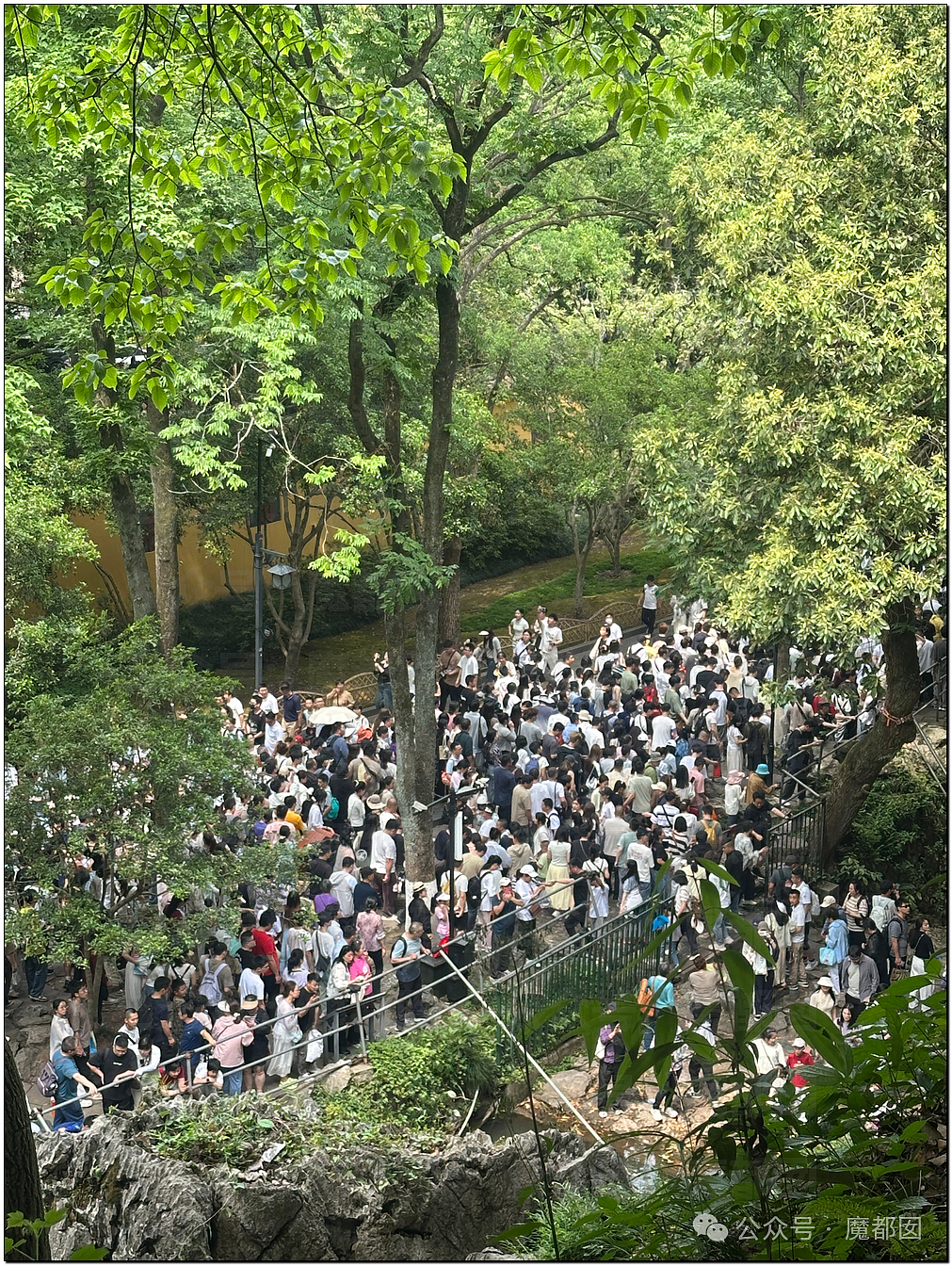 五一假期末尾更疯狂!国内景区人流量再攀高峰,心肝脾肺肾都挤出来(视频/组图) - 35