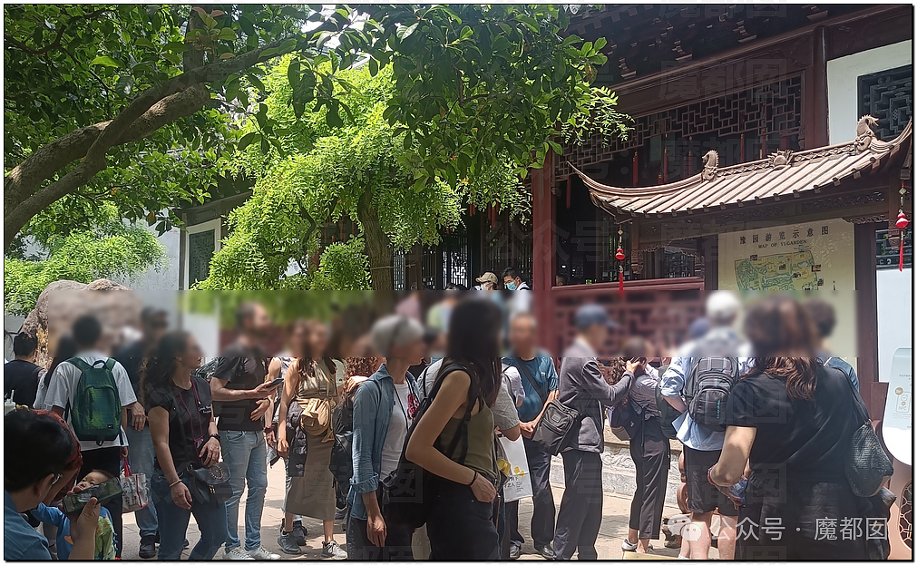 五一假期末尾更疯狂!国内景区人流量再攀高峰,心肝脾肺肾都挤出来(视频/组图) - 131