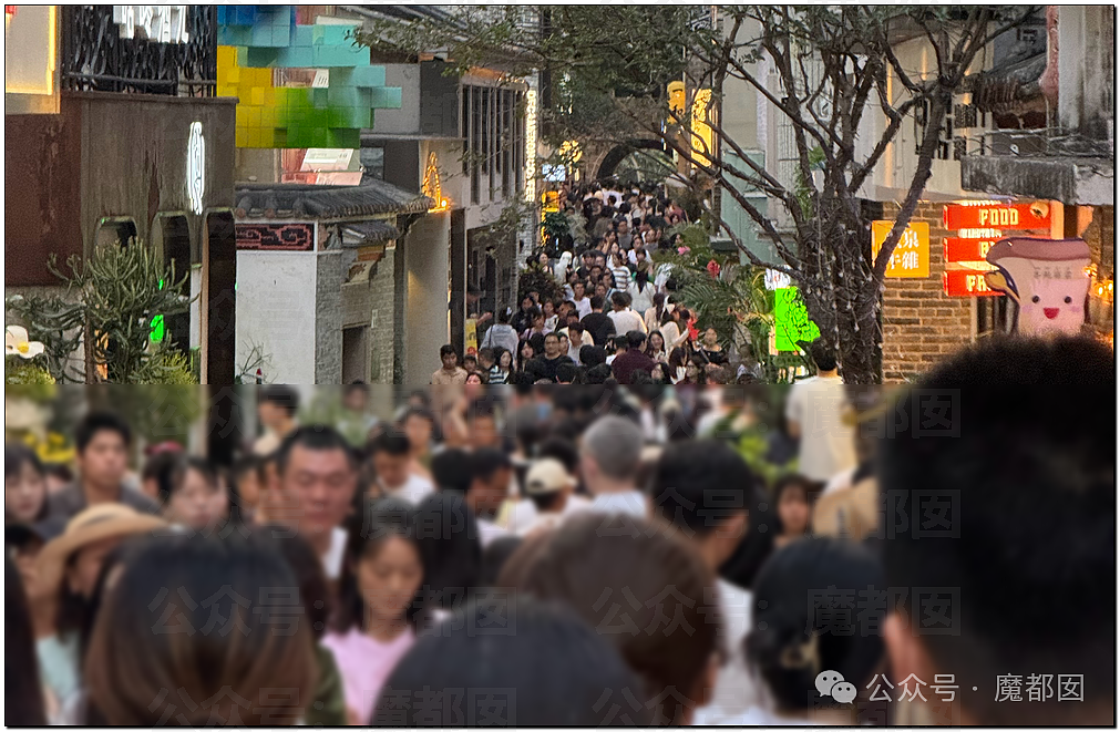 五一假期末尾更疯狂!国内景区人流量再攀高峰,心肝脾肺肾都挤出来(视频/组图) - 86