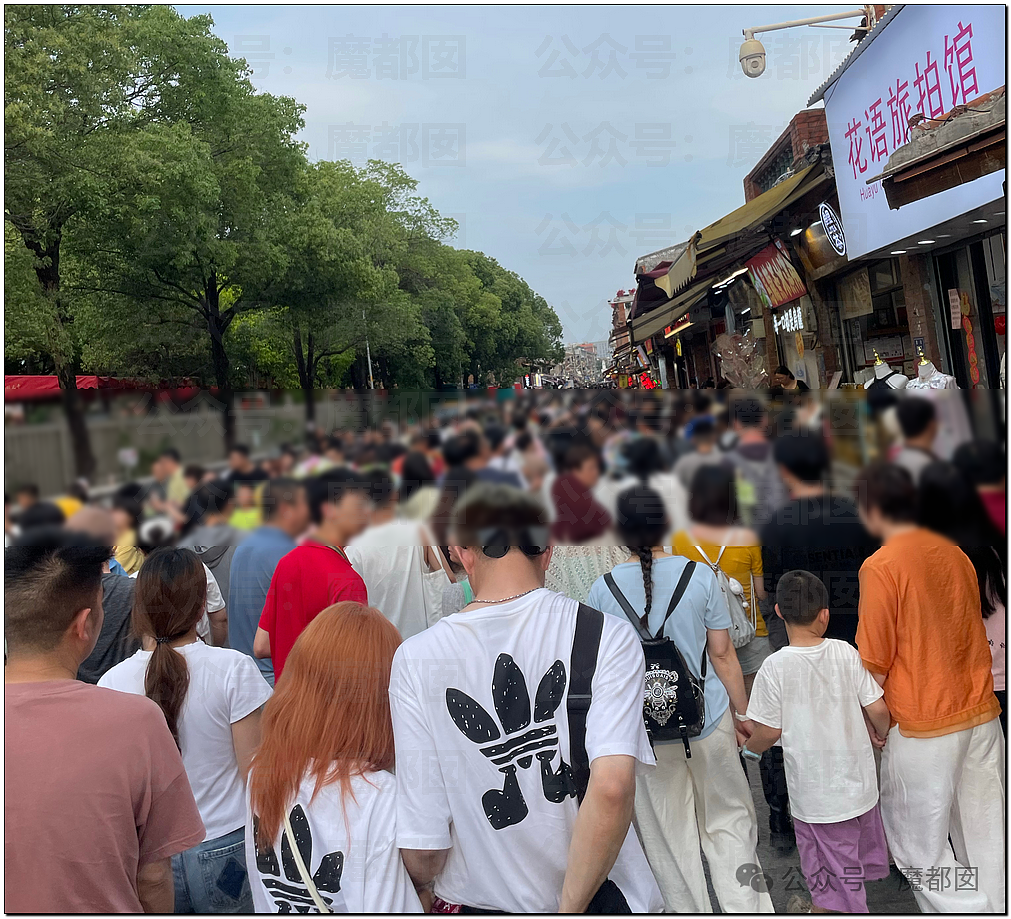 五一假期末尾更疯狂!国内景区人流量再攀高峰,心肝脾肺肾都挤出来(视频/组图) - 94