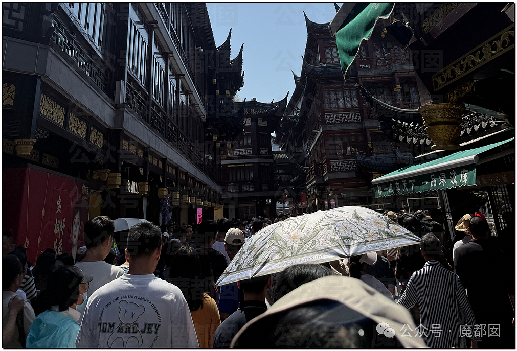 五一假期末尾更疯狂!国内景区人流量再攀高峰,心肝脾肺肾都挤出来(视频/组图) - 133