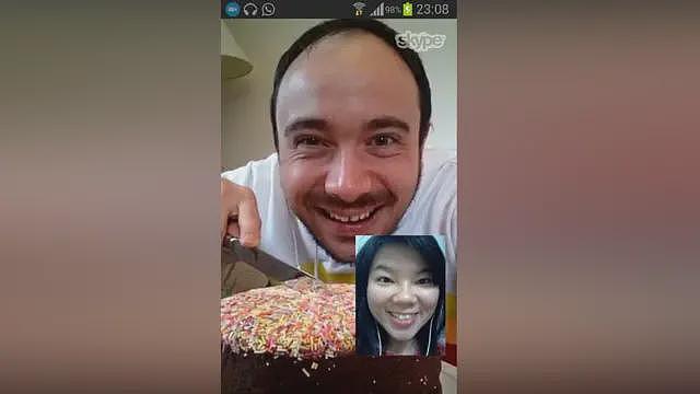 从远距离恋爱到亡夫的告别——四个与Skype有关的故事(组图) - 2